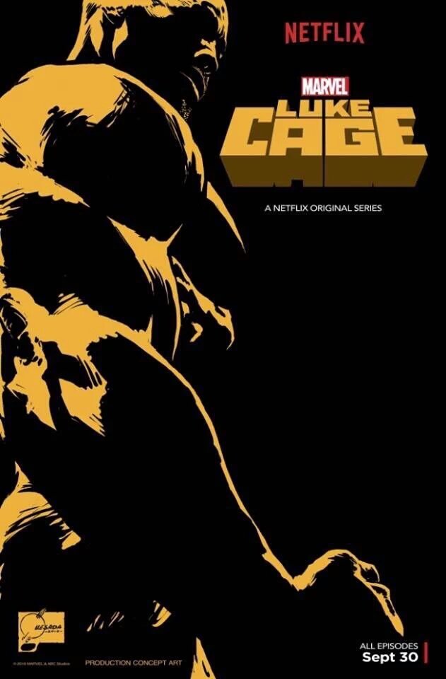 TheGeekmx's tweet photo. Tenemos poster oficial para #LukeCage hecho por @JoeQuesada #SDCC2016 #Marvel https://t.co/RhPicpyLIa