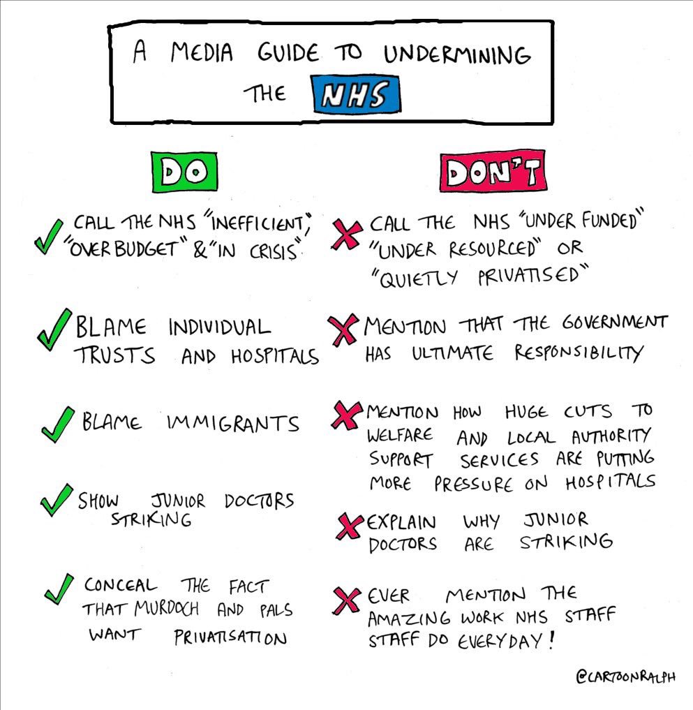 Would love to the UK media say "Sod selling papers, lets just do what's right for the NHS" - pls RT if you would too