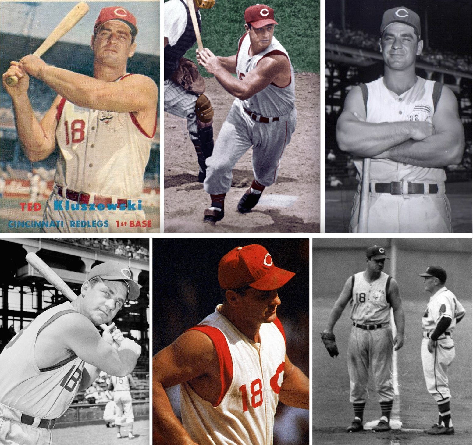 Paul Lukas on X: Ted Kluszewski: the ultimate sleeveless ballplayer. Vest  jersey and sleeves torn off of his undershirt.  / X
