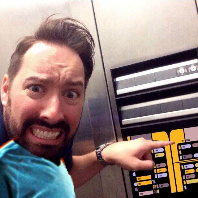 TheButer's tweet image. Thanks @wittybantering! Thank goodness I'm not wearing a red shirt!

#TurboLift #ElevatorFail #StarTrek #Trapped