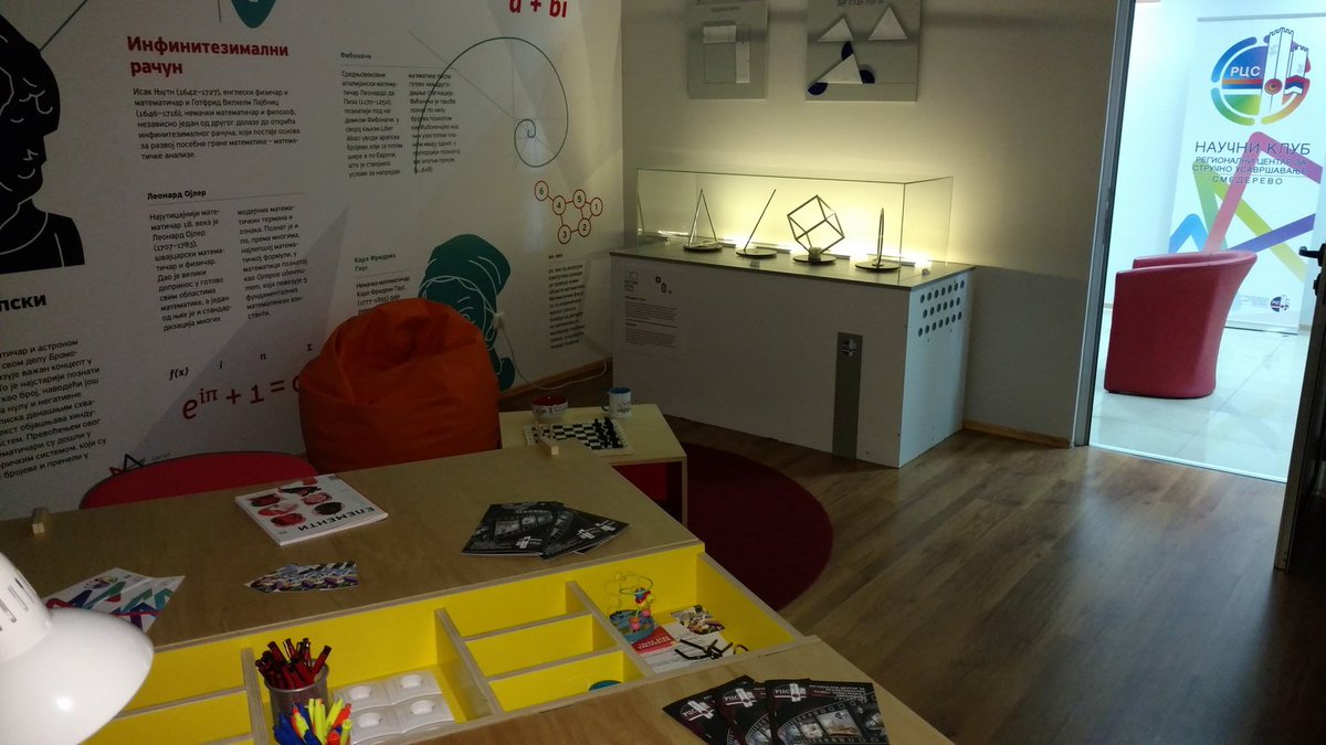 Novi eksponat u Naučnom klubu Smederevo zahvaljujući <a href="/CPNSrbija/">Centar za promociju nauke</a>  
rcsmed.edu.rs/34-aktivnosti/…
#naucniklub #nauka