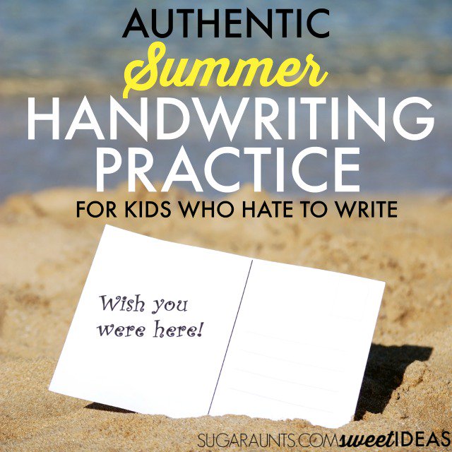 TheOTtoolbox's tweet image. Natural writing experiences for practicing #handwriting this #summer buff.ly/29NMwqe #handwritingtips #OT