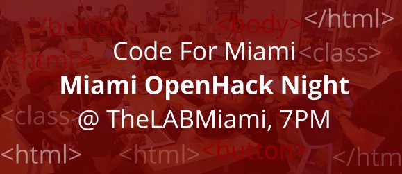 iGregoryJohnson's tweet image. .@CyberStrike hosts OpenHack tonight. Join us @thelabmiami
#CodeForMiami