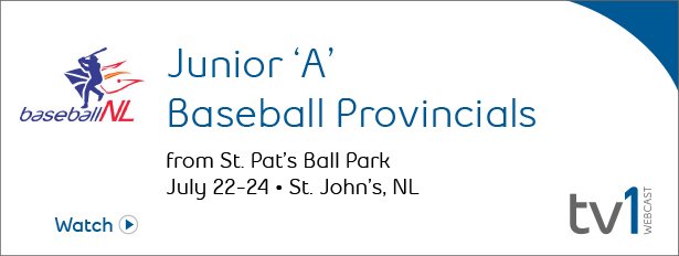 StJBaseballNL's tweet photo. Retweet for a chance to win a @BaseballNL Jr. Tournament Pass and a Molson Coors Prize Pack. @TV1_ca #Partners https://t.co/sX5OGUvTRP