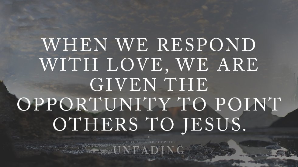 rivchurch's tweet photo. "When we respond with love, we are given the opportunity to point others to Jesus." - Pastor James https://t.co/iIbCAtmjJt