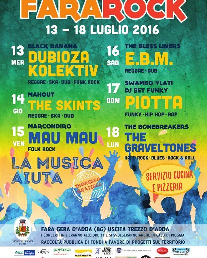 cosebellemag's tweet photo. Siete dalle parti di #Bergamo? Stasera sul palco #FaraRock ci sono i @Graveltones! #dovevai https://t.co/pLuLcnaRMX https://t.co/6IndwRfXXv