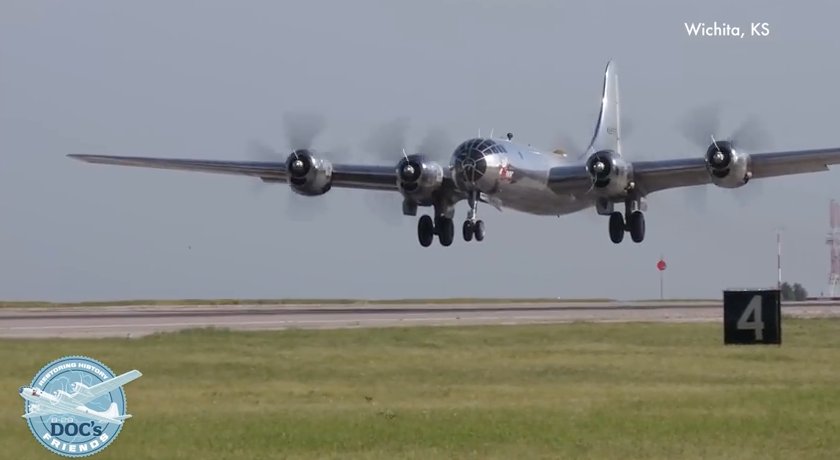 B29DocsFriends's tweet photo. See the highlights from B-29 Doc's successful and historic first flight! https://t.co/LolCGJNOb2 #DocFirstFlight https://t.co/1Qs892R0P9