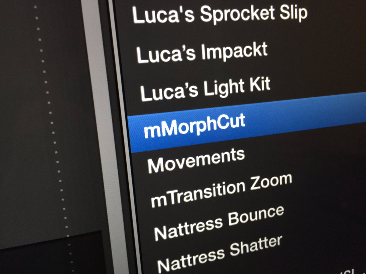 chrisfenwick's tweet photo. mMorphCut to the rescue. Client feature set changes and we need to change an 8 month old video...  @motionVFX https://t.co/8mOAch8LaF