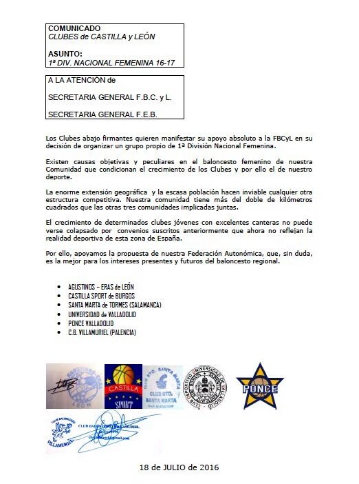 cbvillamuriel's tweet photo. Comunicado #PrimeraFemenina @FBCyL @cbAgustinosEras @Castilla_Sport @cbsantamarta @UVaEBA @PonceVaCB @cbvillamuriel https://t.co/iXxGew75Nn