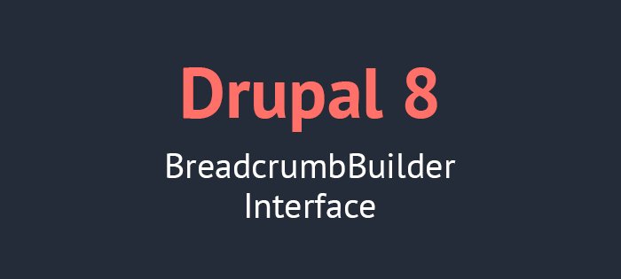 std_class's tweet image. Кастомизация хлебных крошек в Drupal 8. Breadcrumb Builder Interface
stdclass.com/blog/drupal-8-…
#drupal #drupal8 #web