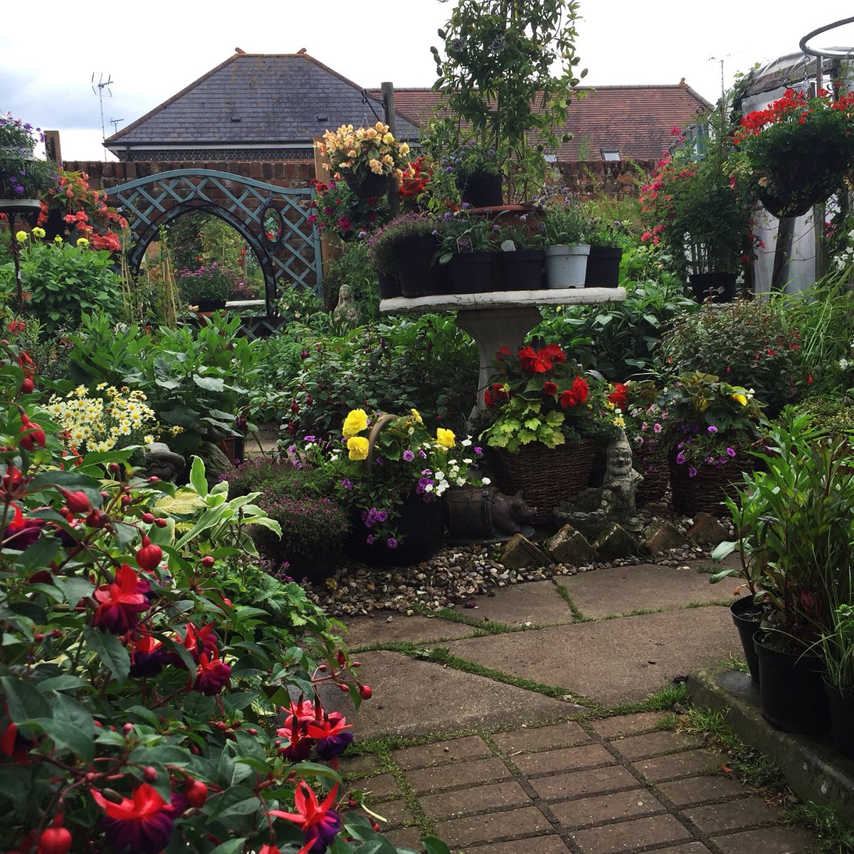<a href="/TheClockHouse_/">Clock House</a> Secret Garden #clockhousesummer