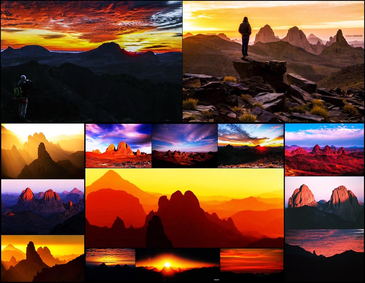 صورة من عبق الجزائر A Twitter غروب الشمس الأسـكرام Coucher De Soleil Assekrem تمنراست اكتشف الجزاير السياحه في الجزاير