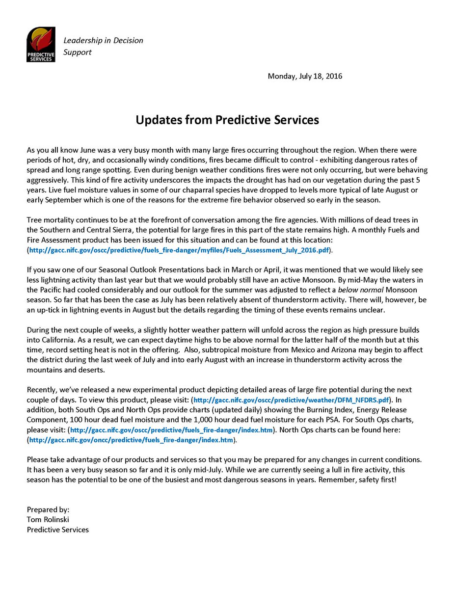 JhawkFire's tweet image. #SoOps #GACC #PredictiveServices SpecialOutlook Tom Rolinski, Sr. Meteorologist OutstandingUpdate