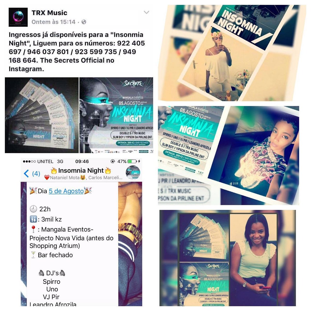 The____Secrets's tweet image. Convites à venda, garanta já o seu..
Ligue para 922-405-697 | 946-037-801 | 923-599-735 | 949-168-664