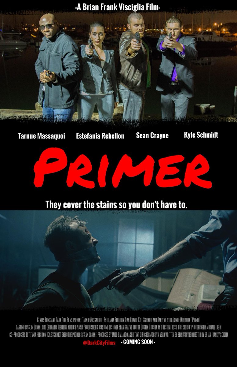 Official Poster for Primer!! Hope to have a rough edit to you soon!! Share with as many people as you can!!