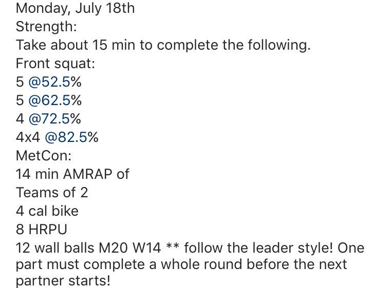 CFMiamiLakes's tweet photo. MONDAY's Workout: 😎💪 https://t.co/FbjVF5ghCo