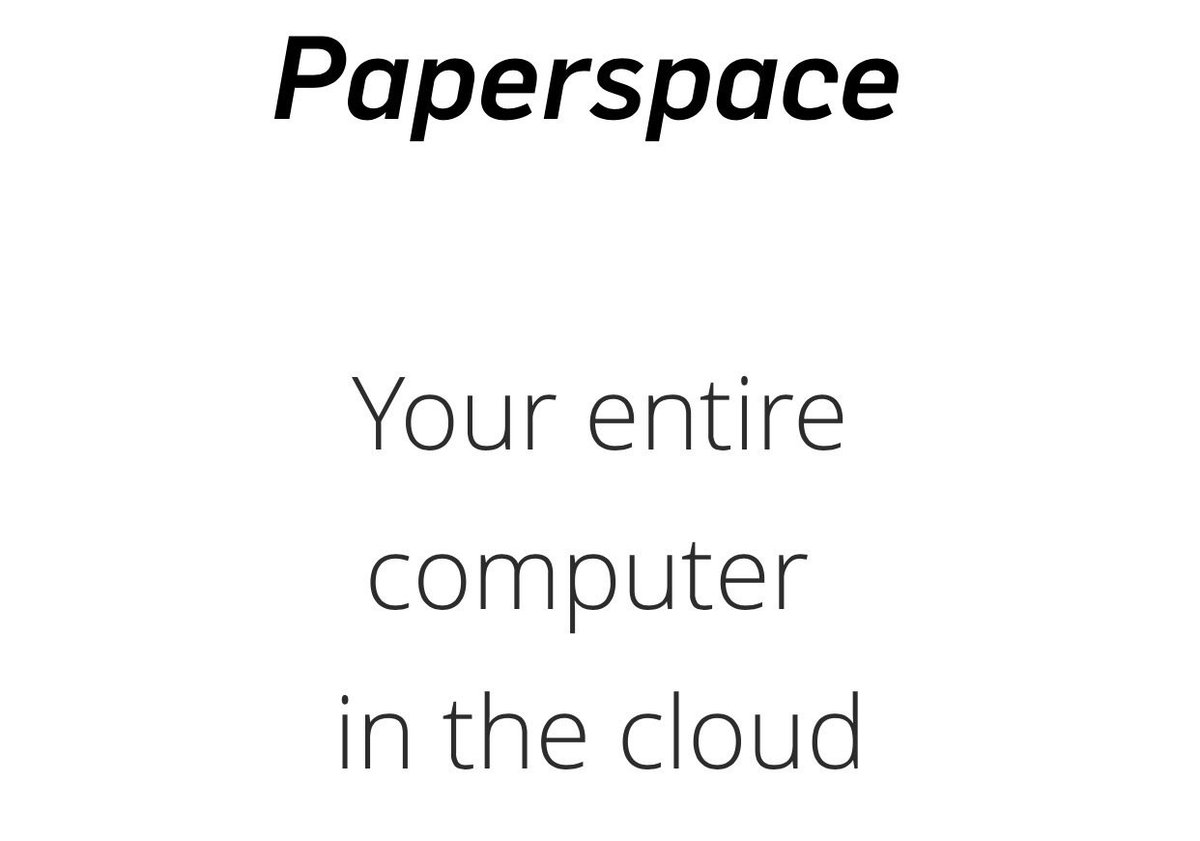 RealAssReviews's tweet image. Virtual Computing is easier, smarter , faster, and safer -here's the leader: Paperspace. Paperspace.io