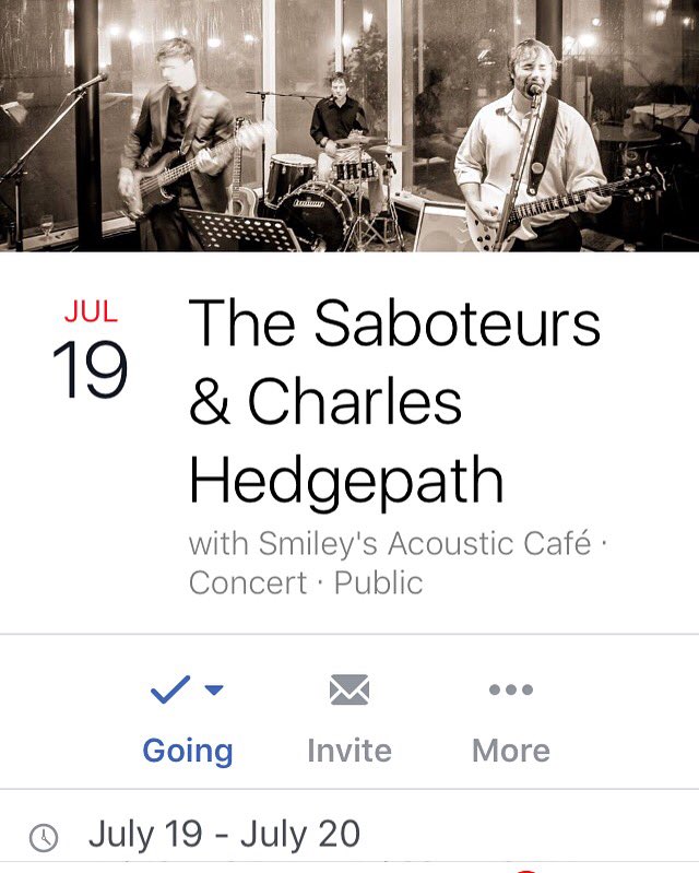 CHedgepathmusic's tweet photo. Smiley's Tuesday night https://t.co/u1Li9P7hce