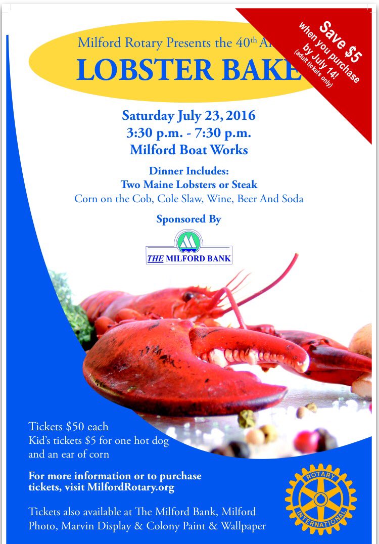 Milford Rotary Club (@milford_rotary) on Twitter photo 