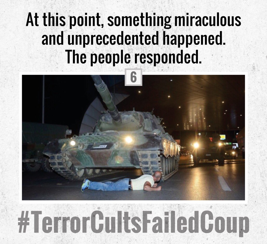 mfatihkacir's tweet photo. How a terrorist coup attempt backfired? 6/14

#TerrorCultsFailedCoup https://t.co/41fVNj0b7d