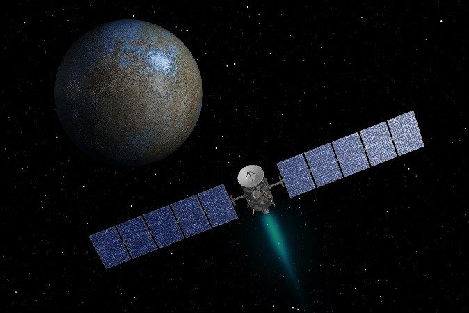 LoveSTEMSD's tweet photo. @NASA used the LCROSS spacecraft to search for water on the moon? Learn more: https://t.co/hGH9A3todr #SummerSTEM https://t.co/1XvCelBuxv
