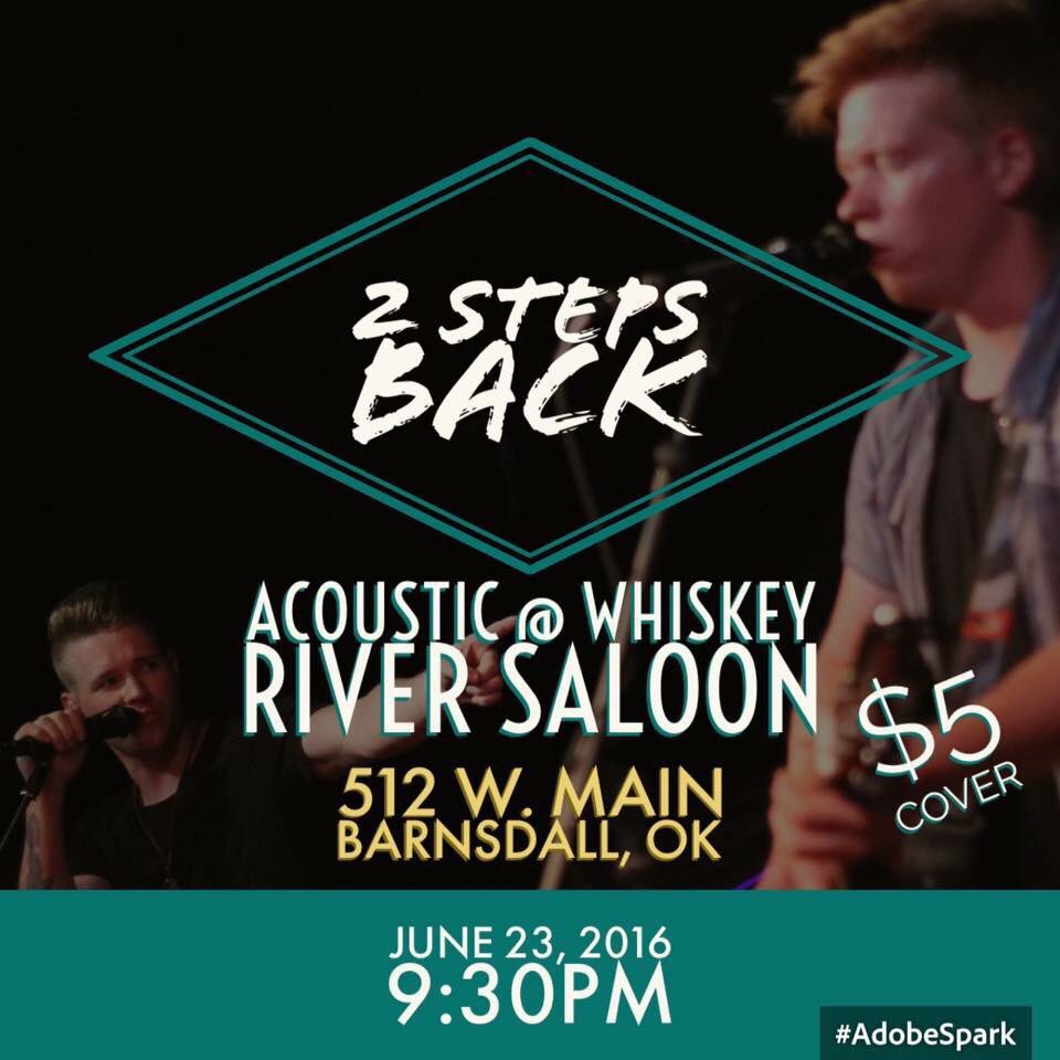 ZealousProjects's tweet photo. This Saturday @2SBband is Acoustic at Whiskey River Saloon in Barnsdall, OK - #countrymusic #Oklahoma https://t.co/qToCSUXhmo