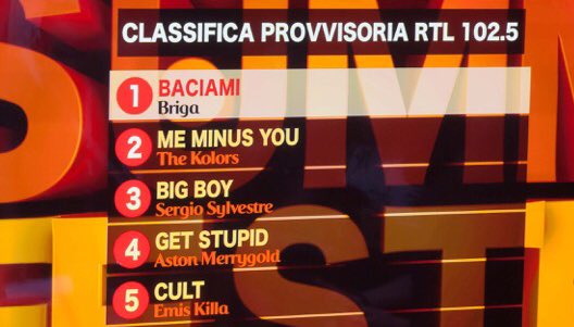 MattiaBriga's tweet photo. 1️⃣ #Baciami 💋
EL TORMENTÓN https://t.co/1lyRMoNrOS