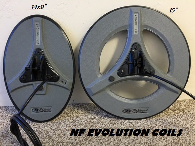 AZOutback's tweet image. Nugget Finder Evolution Coils. Two brand NEW designs: 14x9" Mono &amp;amp; 15" Mono SL. Now in stock!