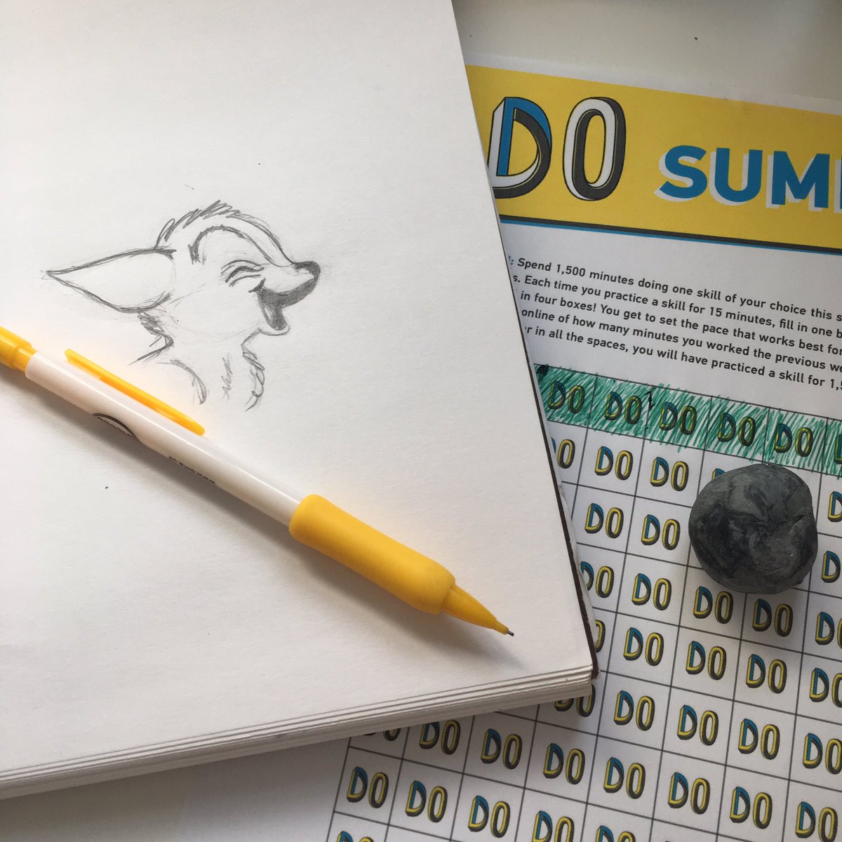paige_engle's tweet photo. I've been a little slow on the challenge, but I'm proud of this guy. #DOSummer2016 #drawing #Disney https://t.co/OxkKrP5MU3