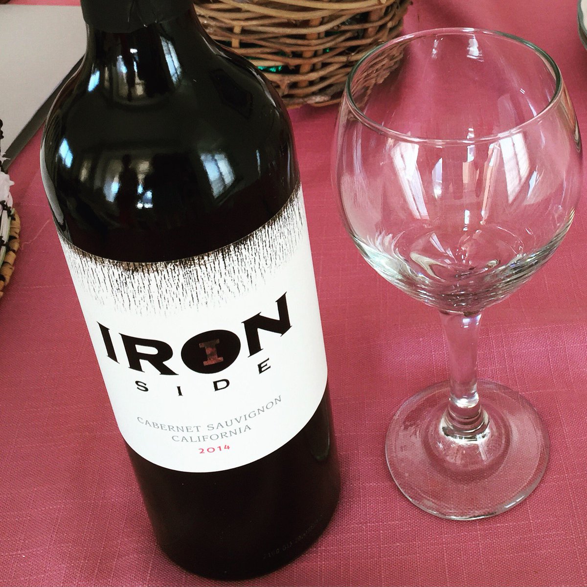 IronSideCellars's tweet photo. Why is this glass empty?! Fix that situation and pour yourself some Iron Side #Cabernet tonight! #thisisironside https://t.co/YtxMd8vNoG