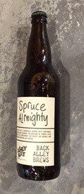 LPSpirits's tweet photo. @alley_kat_beer #BackAlleyBrews #SpruceAlmighty Limited release, only a few bottles left! https://t.co/mHBqnxYeMh