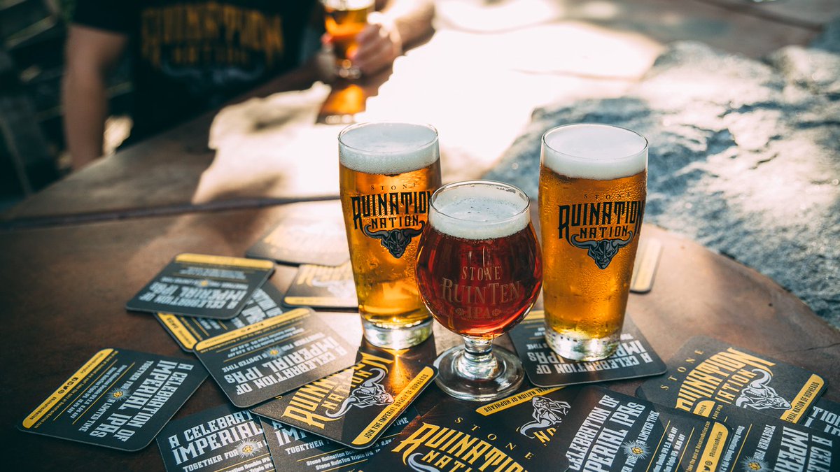 StoneBrewing's tweet photo. Use our event finder to locate a #RuinationNation event near you! 
https://t.co/8IFHSnhZIW https://t.co/CRpFuFOk63