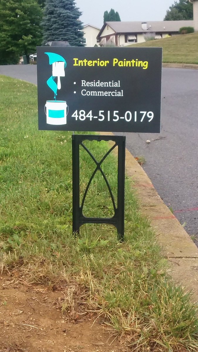 Interiorp8nting's tweet image. New yard sign!
