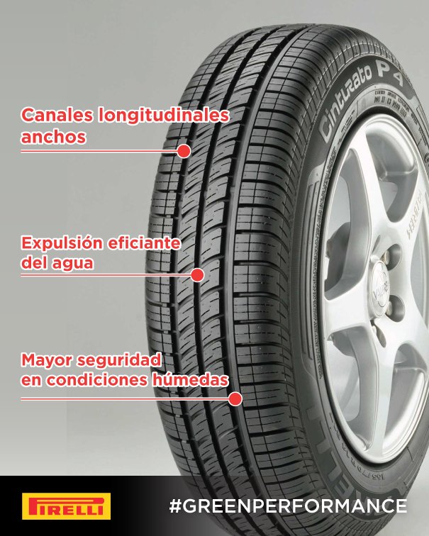 Pirelli_MX's tweet photo. Las características de Cinturato™ P4, te dan la tranquilidad y seguridad en situaciones húmedas
#GreenPerformance https://t.co/s5nkAlDMeS