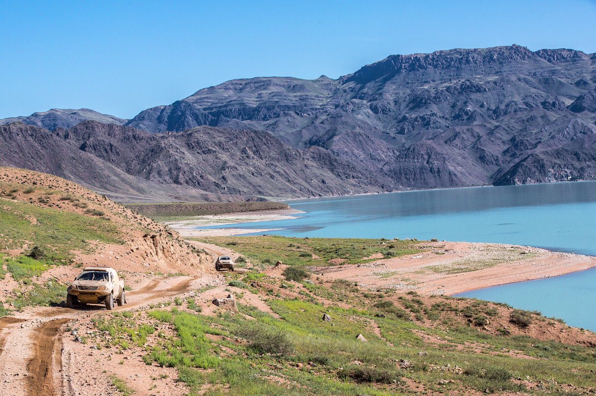 ALDOGroupRacing's tweet photo. The last stage in Kazakhstan offered unique mountain landscape on the @silkwayrally.
#AldoRacing #SilkWayRally https://t.co/zJGf7aC0c3