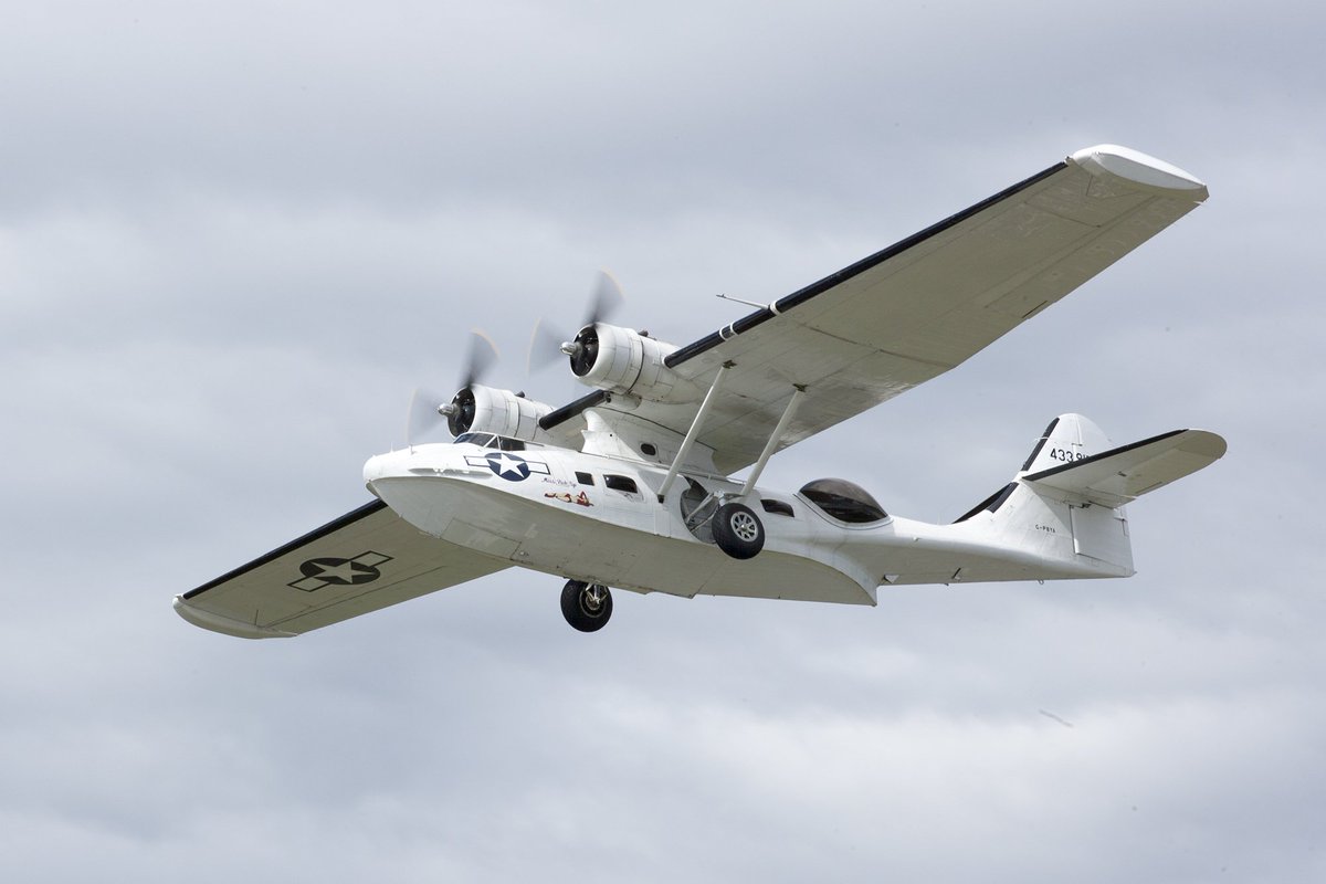 CameraWalks's tweet photo. #Catalina plane @ #Farnborough Airshow 17th July https://t.co/vlu8Ef1RBv