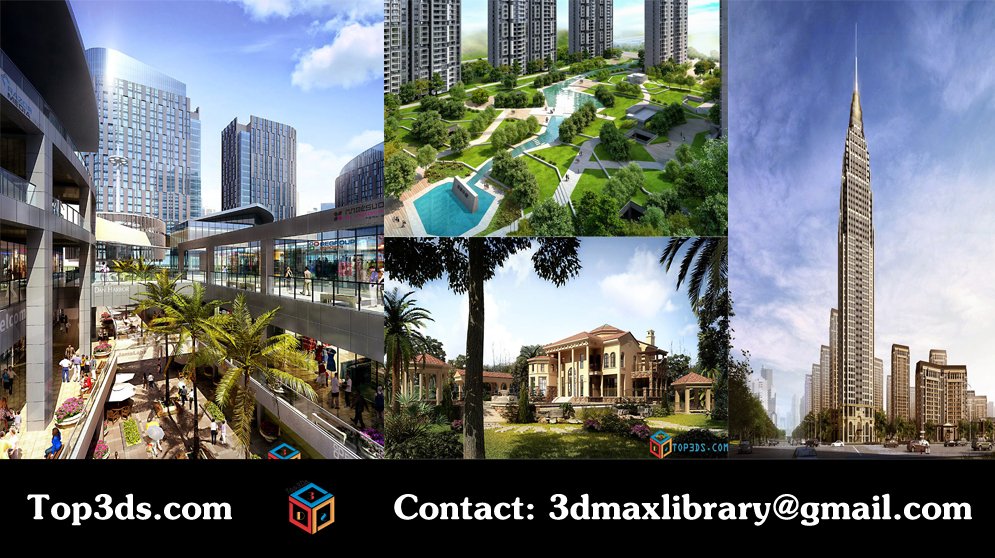 3dmaxlibrary's tweet image. top3ds.com/top3ds-exterio…