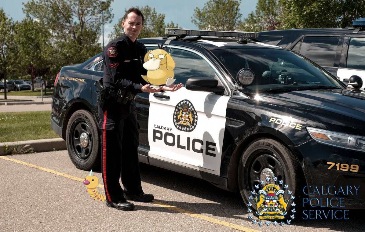 CalgaryPolice's tweet photo. Gotta Catch ‘Em All #Pokemon Go Safety Precautions - https://t.co/sbzE0fAyc8 #yyc #Calgary #weedle https://t.co/xkzSfPYxp2