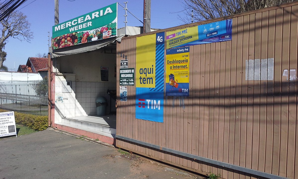 RAFANDRADEMD's tweet photo. MERCEARIA WEBER #NOVOMERCHAN @TIM_Sul1 @saulofrancisco https://t.co/hAfi8b2Qmq