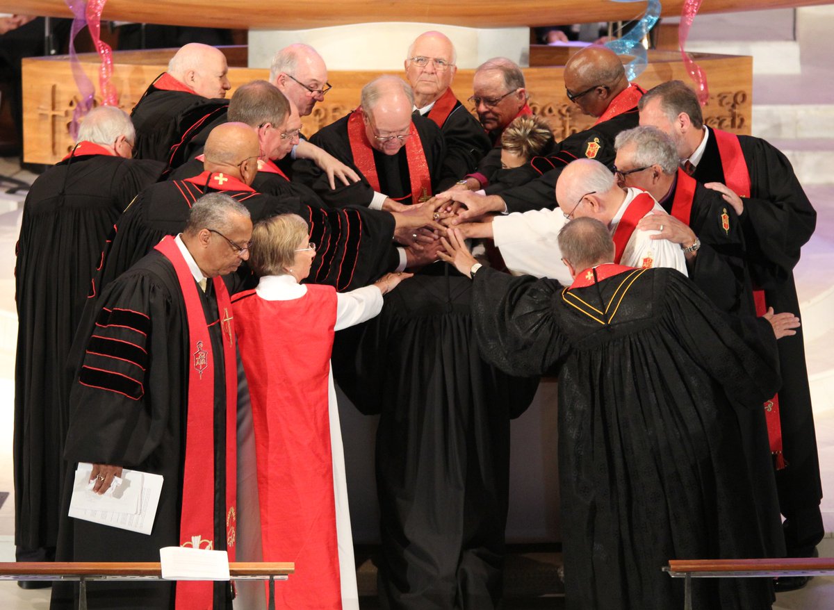 BishopFarr's tweet photo. Some photos from the Consecration Service on Saturday. #scj16 #UMC https://t.co/Cxdd8kSklo