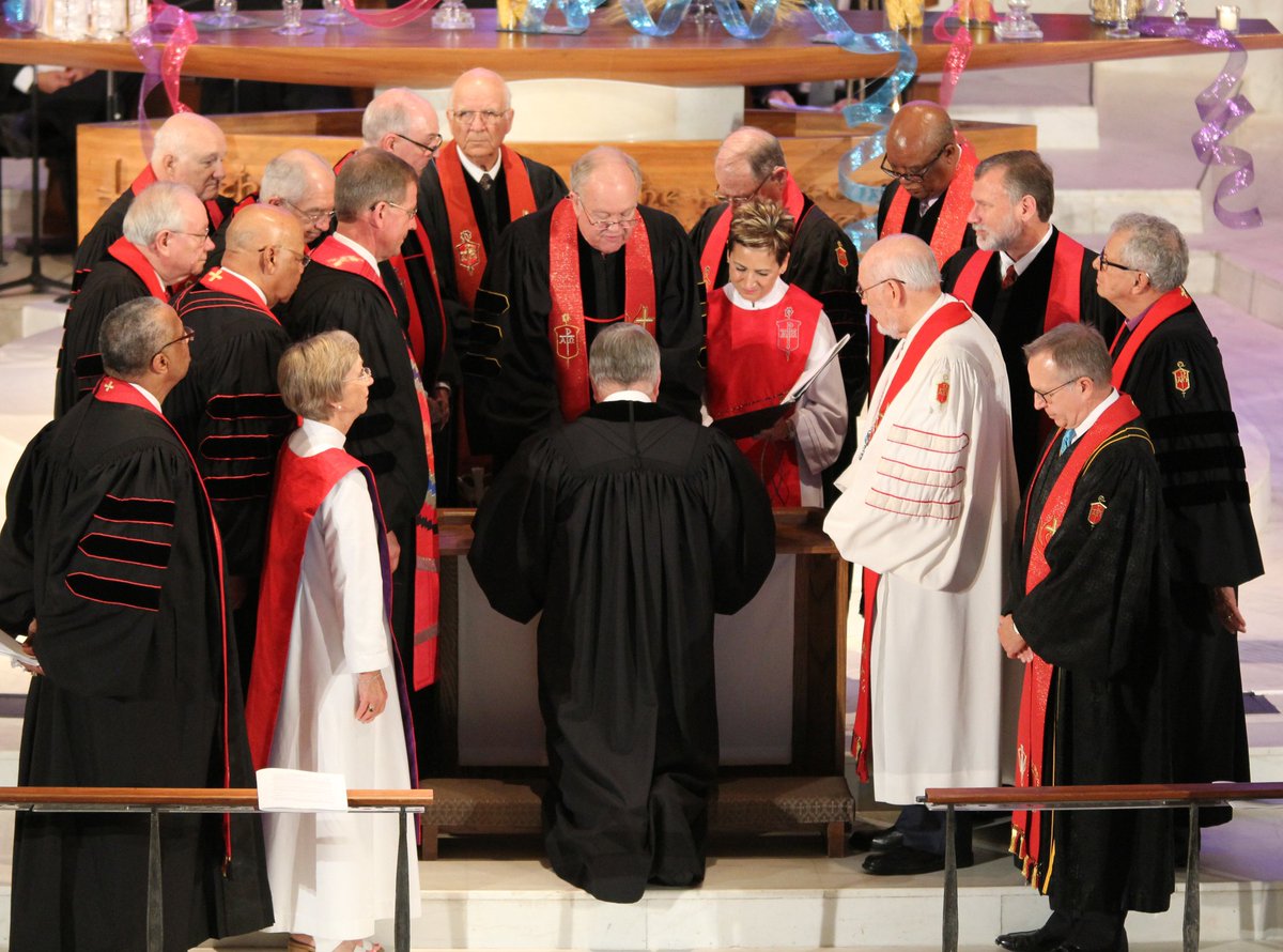 BishopFarr's tweet photo. Some photos from the Consecration Service on Saturday. #scj16 #UMC https://t.co/Cxdd8kSklo