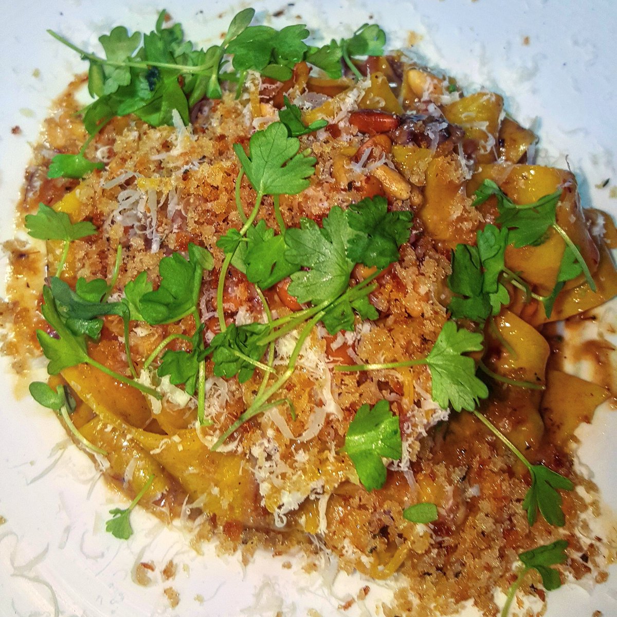 BarrelDC's tweet image. A Barrel classic: @chefgfleming's Wild Boar Pappardelle, Parmesan, &amp;amp; Pine Nut Gremolata! Warning: highly addictive.