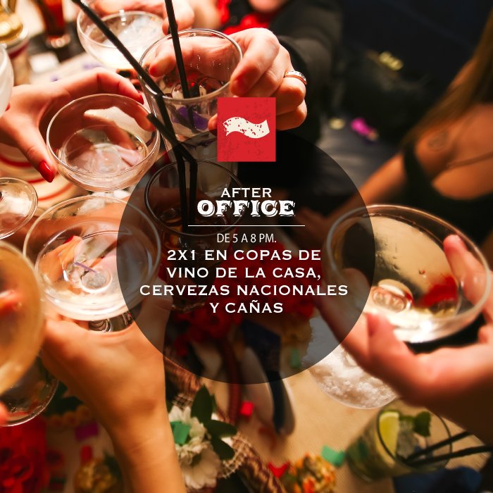 Tapasycanias's tweet photo. Deja el estrés por un lado y ven a nuestro after office. https://t.co/CpsI6lW3i2