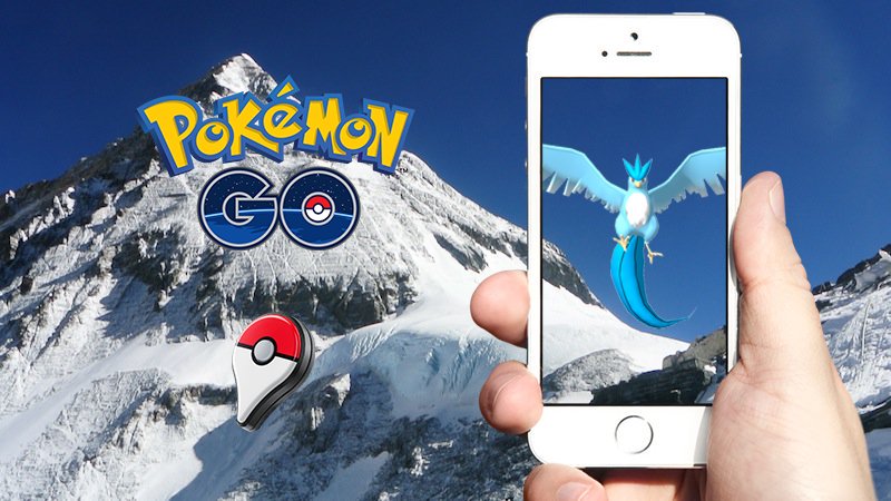 EquipoazulESP's tweet photo. Hay rumores de que Articuno podría ser atrapado en el Everest. (Se nos está yendo un poco...)  #PokemonGoSpain https://t.co/JqvjuW5eqs