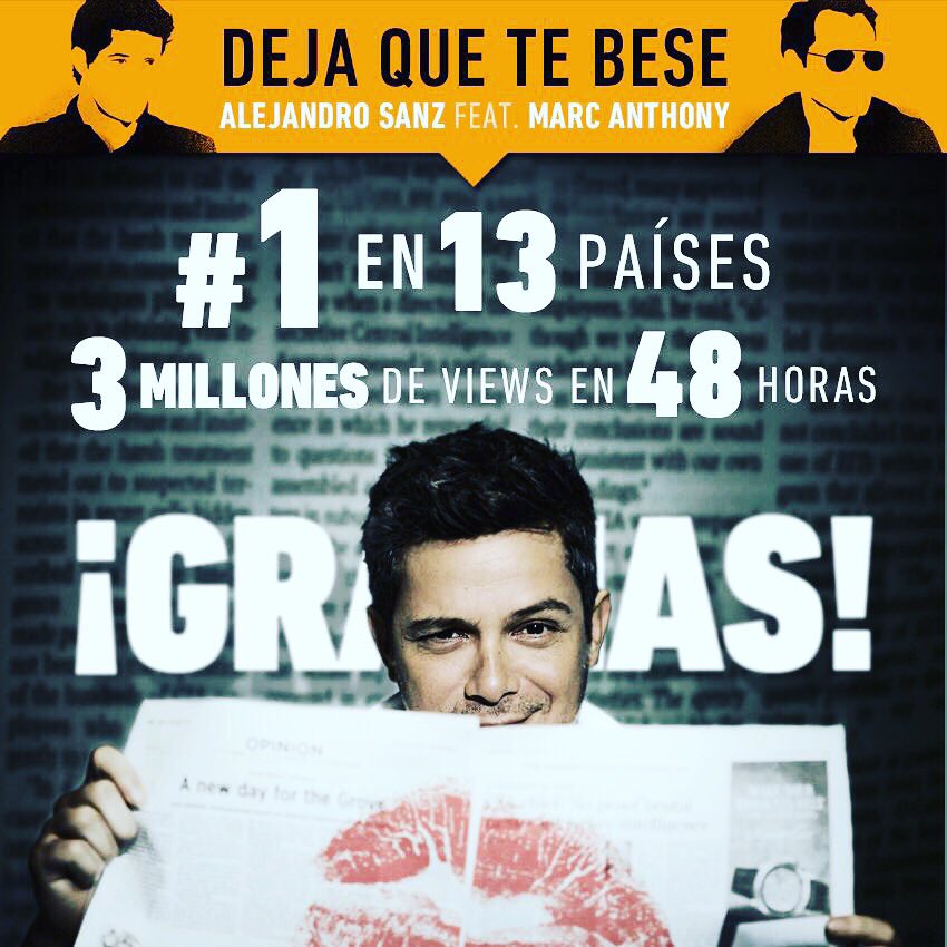AlejandroSanz's tweet photo. GRACIAS!!! https://t.co/LLQuI0fjYP