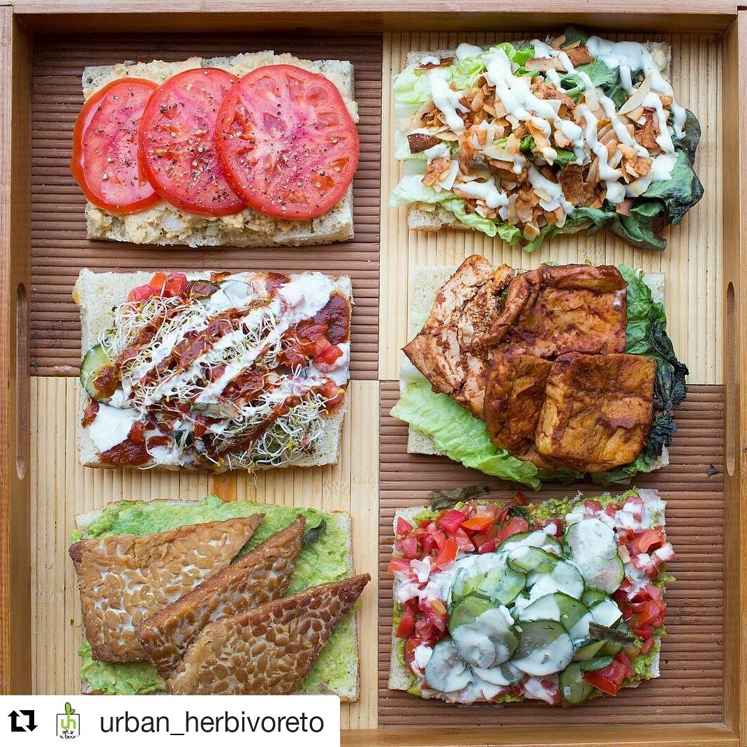 Don't they all look amazing! Find <a href="/Herbivore_TO/">Urban Herbivore</a>  locations with the <a href="/RealFoodApp/">RealFood App</a> 😆