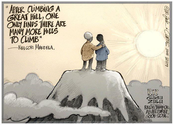 ewnupdates's tweet photo. [CARTOON] RIP, brother Gugu. #GuguZulu https://t.co/oayzudEKS5 https://t.co/cr8afrPuqR