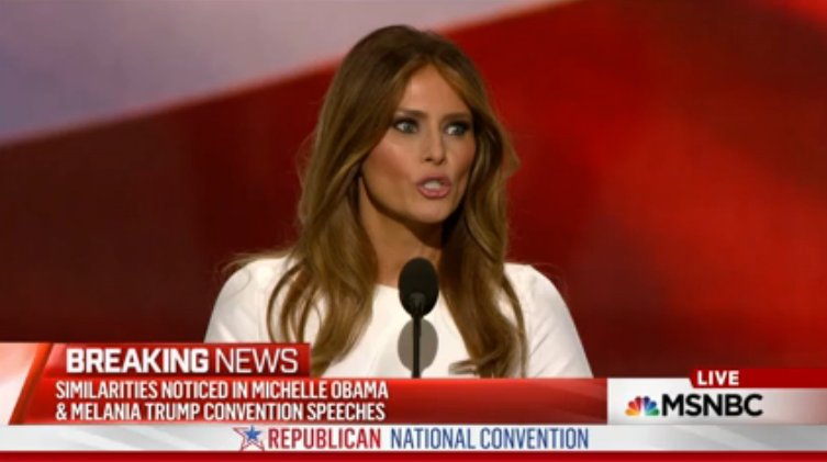 MSNOWNews's tweet photo. .@Lawrence: Portions of Melania Trump's #GOPConvention speech were "pure plagiarism" https://t.co/2RIZE9nDB6 https://t.co/rIODOkk3nl