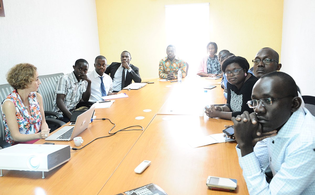 JA Gabon a reçu les finalistes malheureux afin de les encourager à continuer à développer leur projet #Gabon