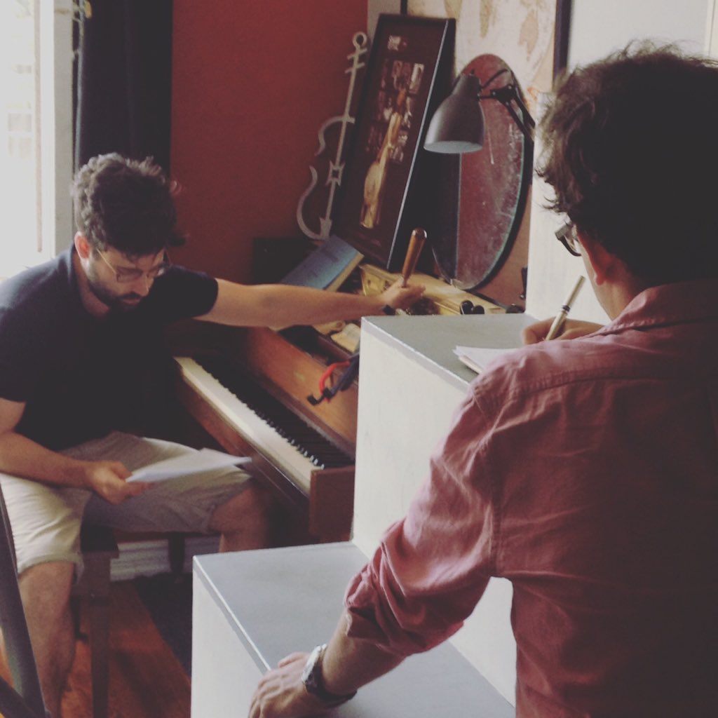 tunesmithprod's tweet photo. First #rehearsal for Lessons in Temperament happened today. #sw16 #pianotuner @iamjamessmith https://t.co/0PIl3m9OVn
